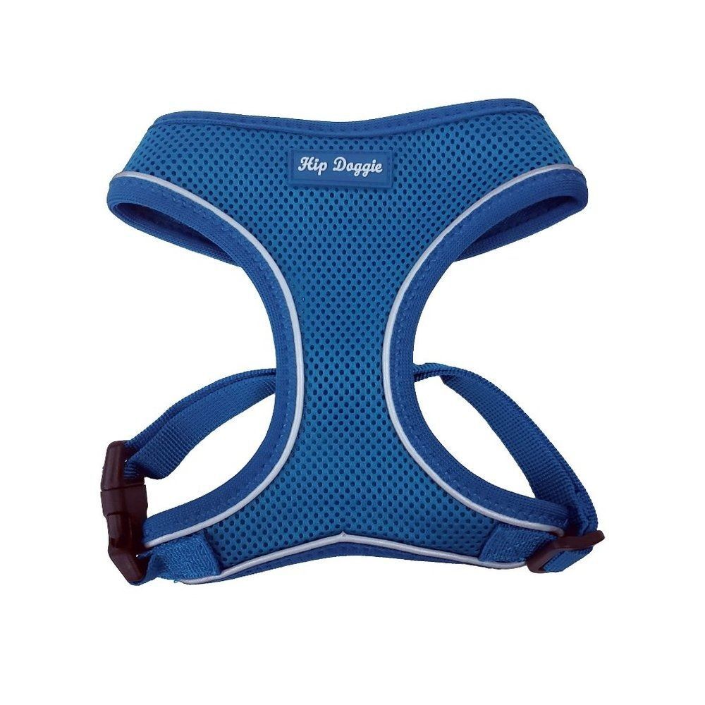 Pet Reflective Harness Vest - Royal Blue - SZ M fits 16 - 22" chest
